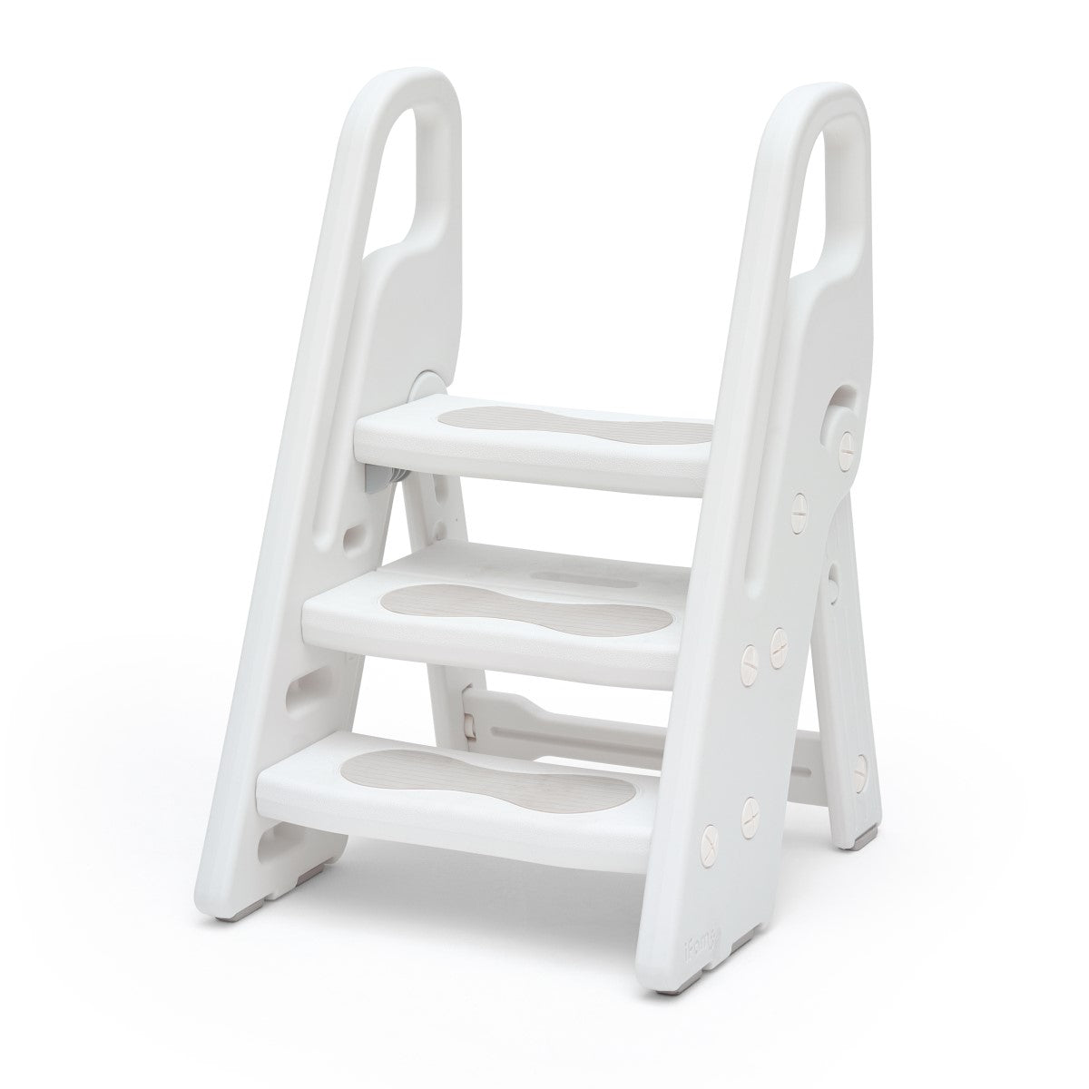IFAM Foldable 3-Level Step Stool with Handle (2 Colors) - Pupsik Singapore