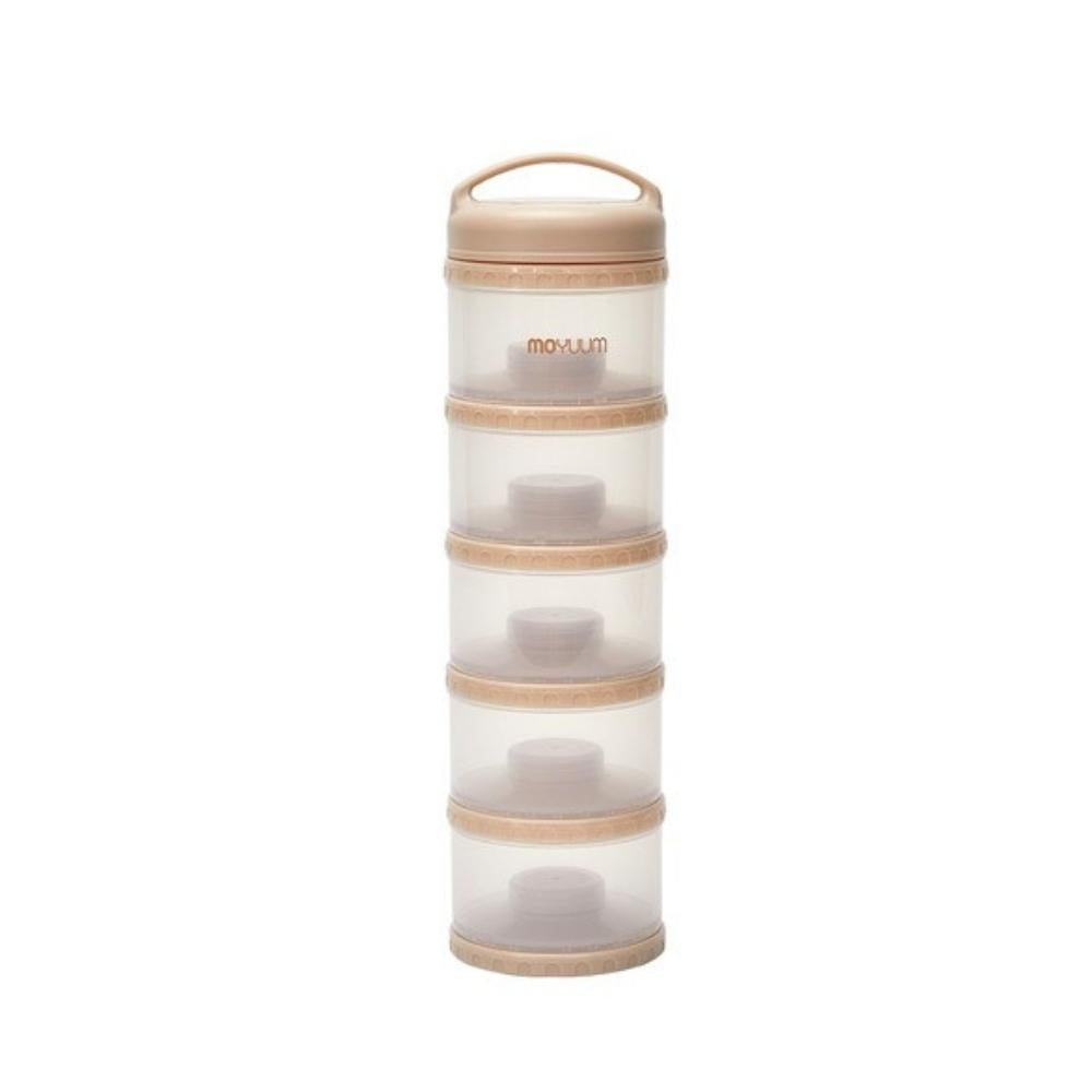 Moyuum Premium Milk Powder Dispenser, 5 Tiers (3 Colors) - Pupsik Singapore