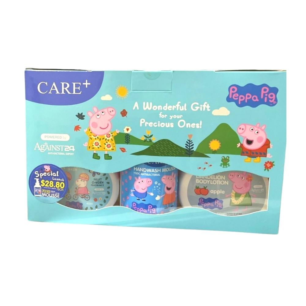 Against24 Peppa Pig Gift Set (Handwash/Body Lotion/2-in-1 Hair & Body)