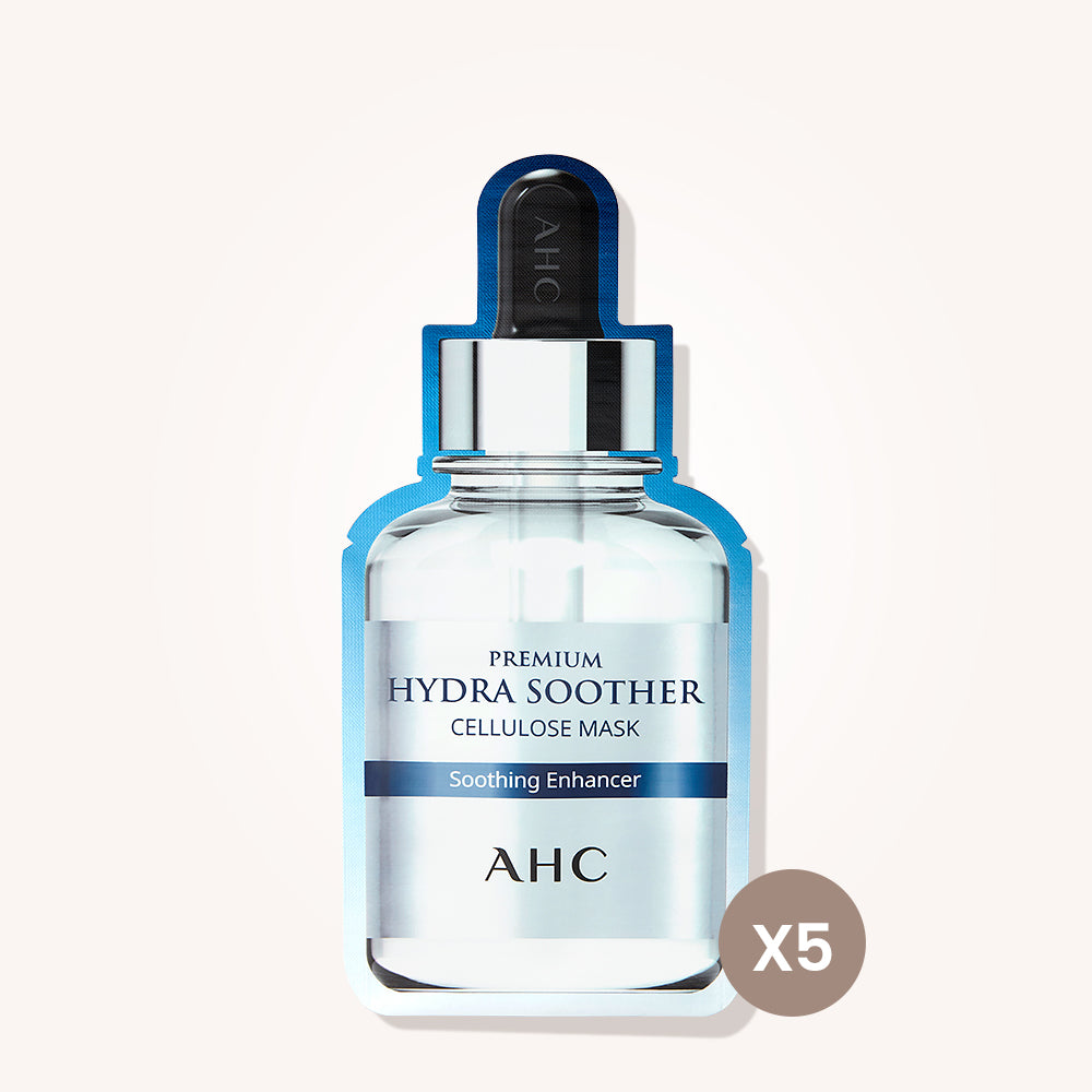 AHC Premium Hydra Soother Cellulose Mask Sheet, 5pcs (Exp 02/26)