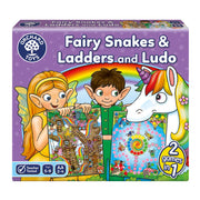 Orchard Toys Fairy Snakes & Ladders and Ludo Game