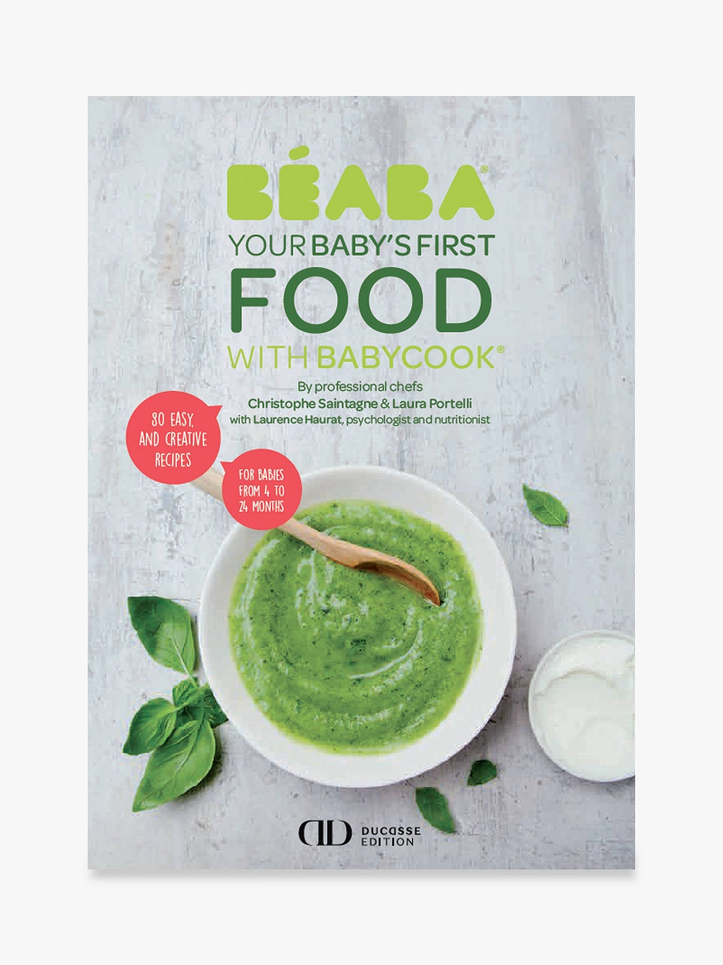 Beaba Baby’s First Foods with Babycook Cookbook