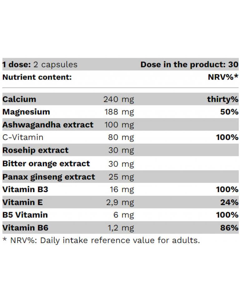 Pure Gold Protein One Relax Supplement, 60 Caps (Exp 01/26)