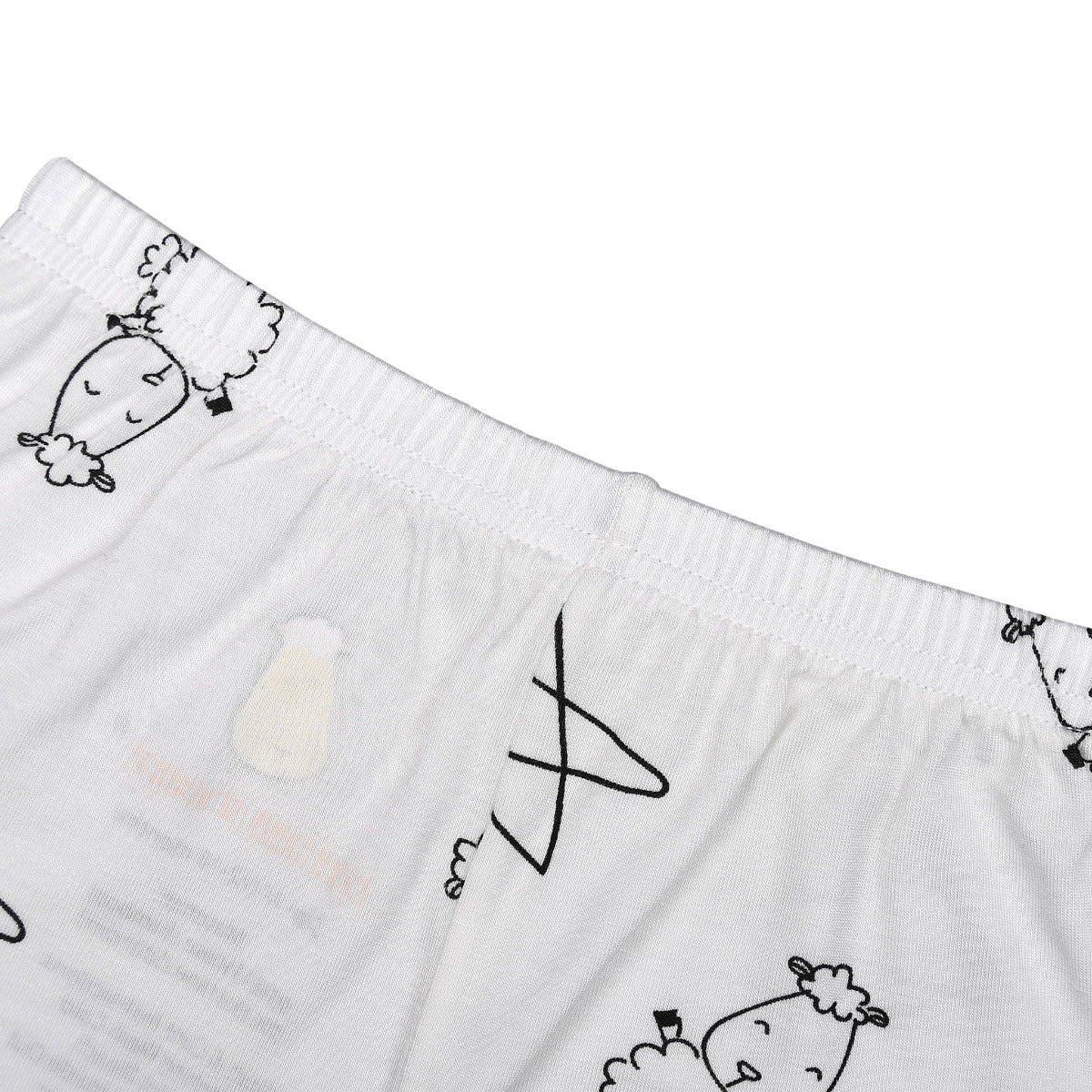 Baa Baa Sheepz Baby Long Sleeve Pyjama Set - Cute Big Star & Sheepz White (5 Sizes)