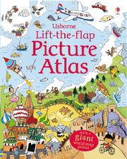 Usborne Lift-The-Flap Picture Atlas Book