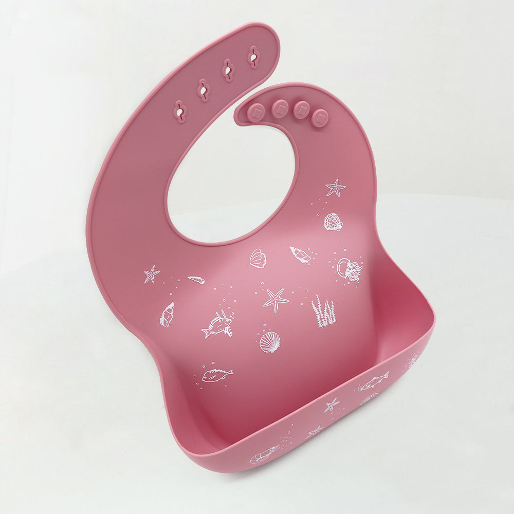 Biomom Silicone Patterned Baby Bibs (20 Designs)