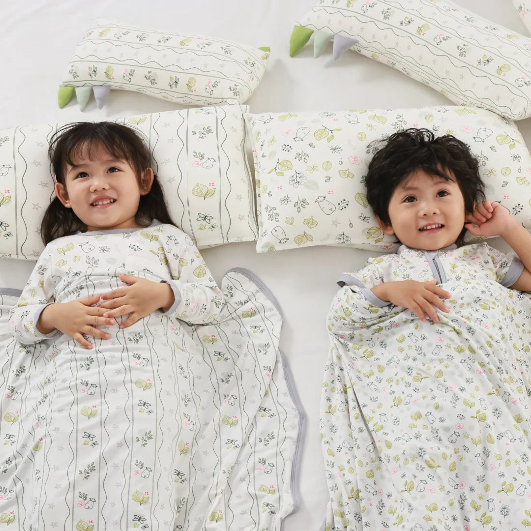 Baa Baa Sheepz Head Pillow, 30 x 47cm (Kids) - Dream Garden A Cream