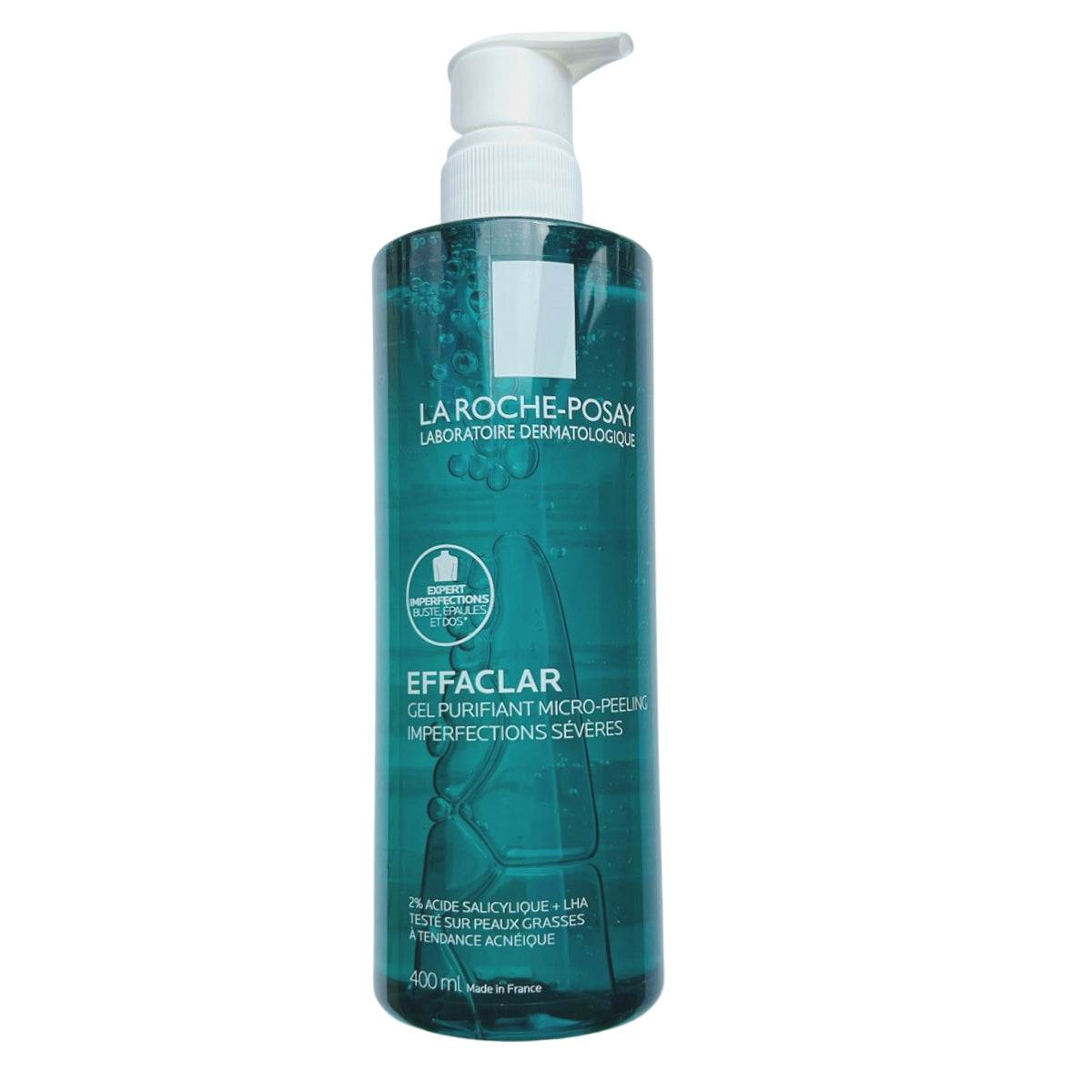 La Roche-Posay Effaclar Micro-Peeling Purifying Gel Cleanser, 400ml (Exp 06/26)