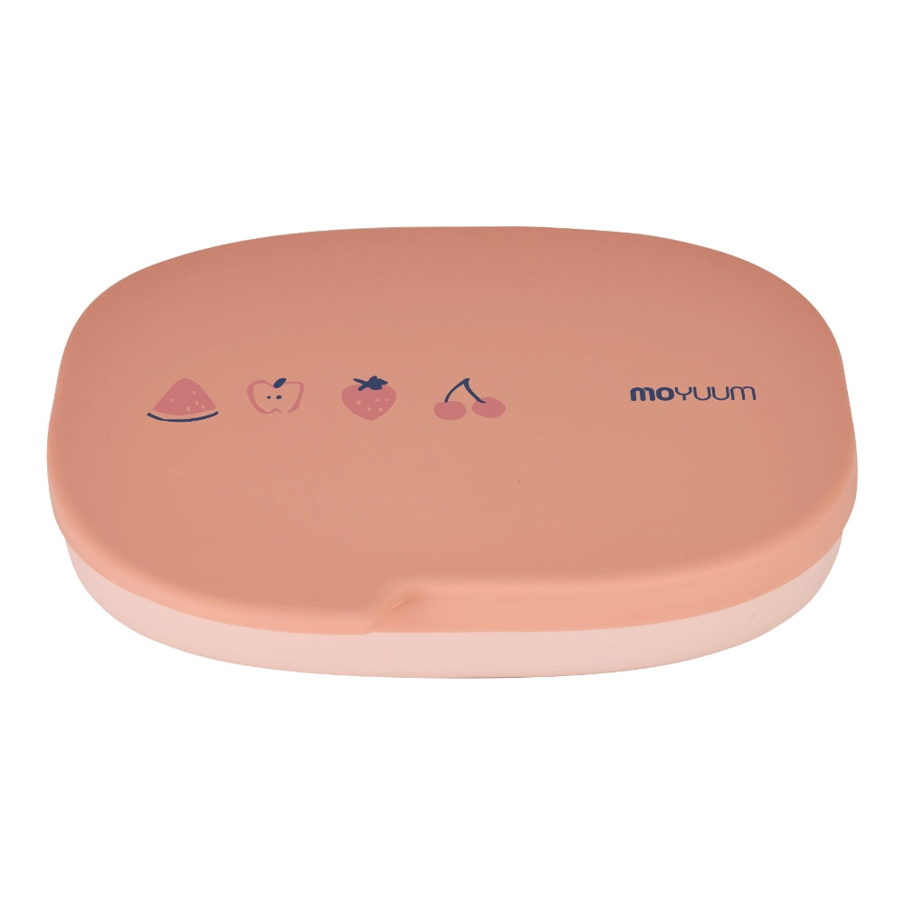 Moyuum 5-Section Silicone Suction Food Plate - Fruits