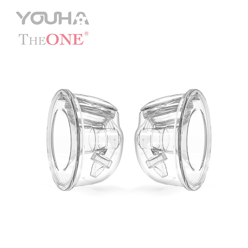 Youha The One Express PLUS Collection Cups Set for Medela/Spectra/Avent/Youha/Cimilire (2 Sizes)