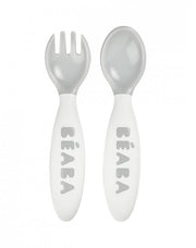 Beaba Second Stage Ergonomic Cutlery Set (3 Colours)