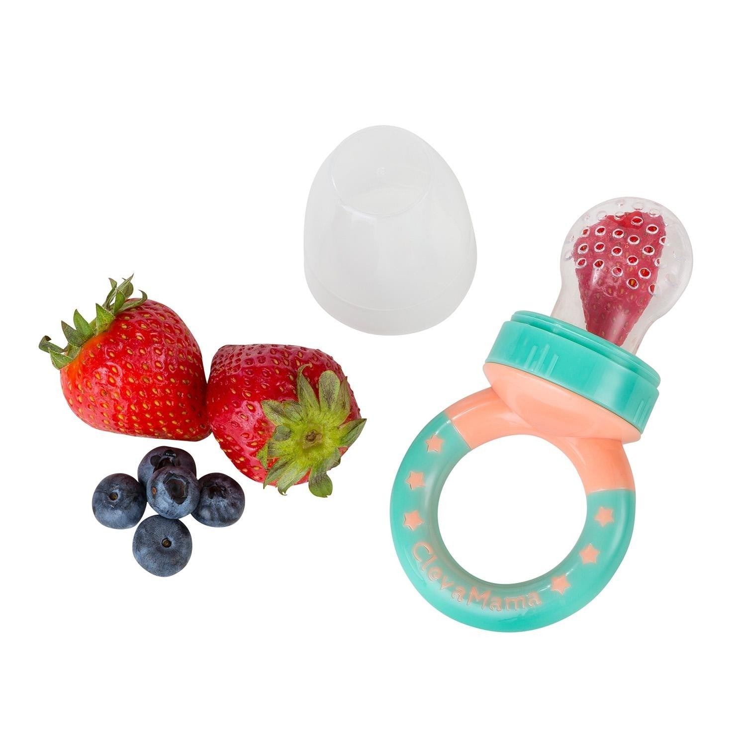 Clevamama ClevaFeed Silicone Teething Self-Feeder