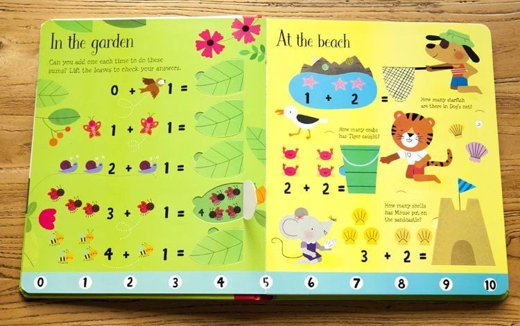 Usborne Lift-the-Flap Board Book Series - Age: 3+ (5 Titles) - Pupsik Singapore