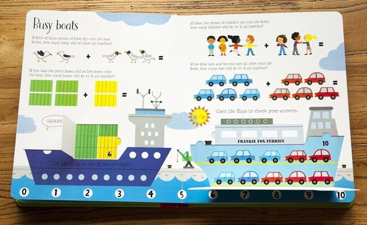 Usborne Lift-the-Flap Board Book Series - Age: 3+ (5 Titles) - Pupsik Singapore