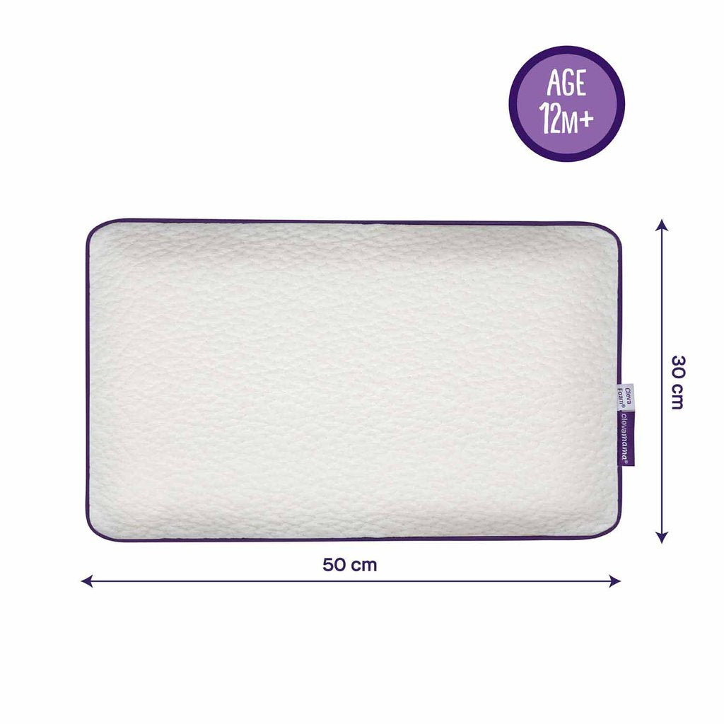 Clevamama ClevaFoam Toddler Pillow (New 3103 Model)