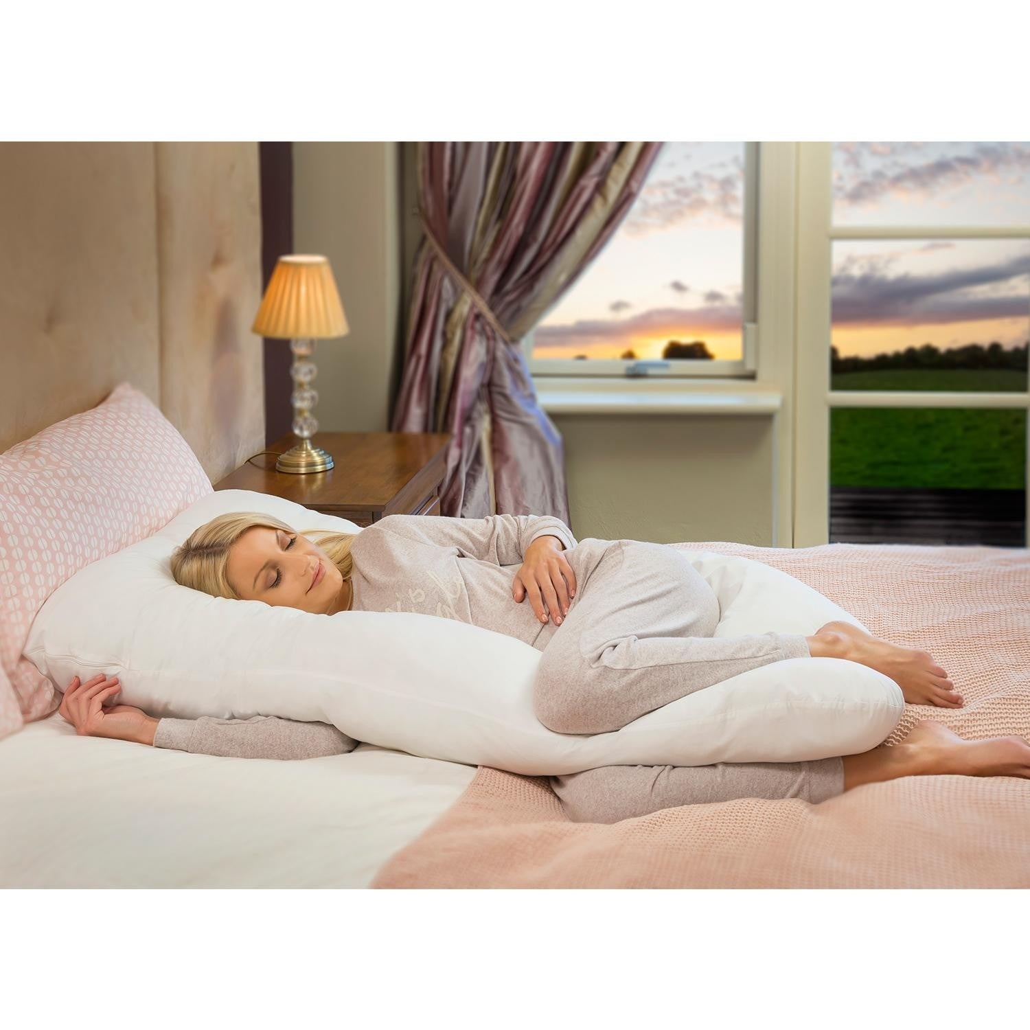 Clevamama Therapeutic Body & Bump Maternity Pillow