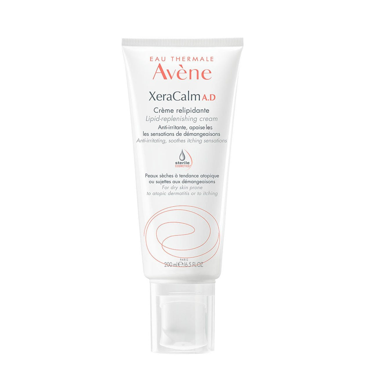 Avene XeraCalm A.D. Lipid Replenishing Cream, 200ml - Exp 04/27