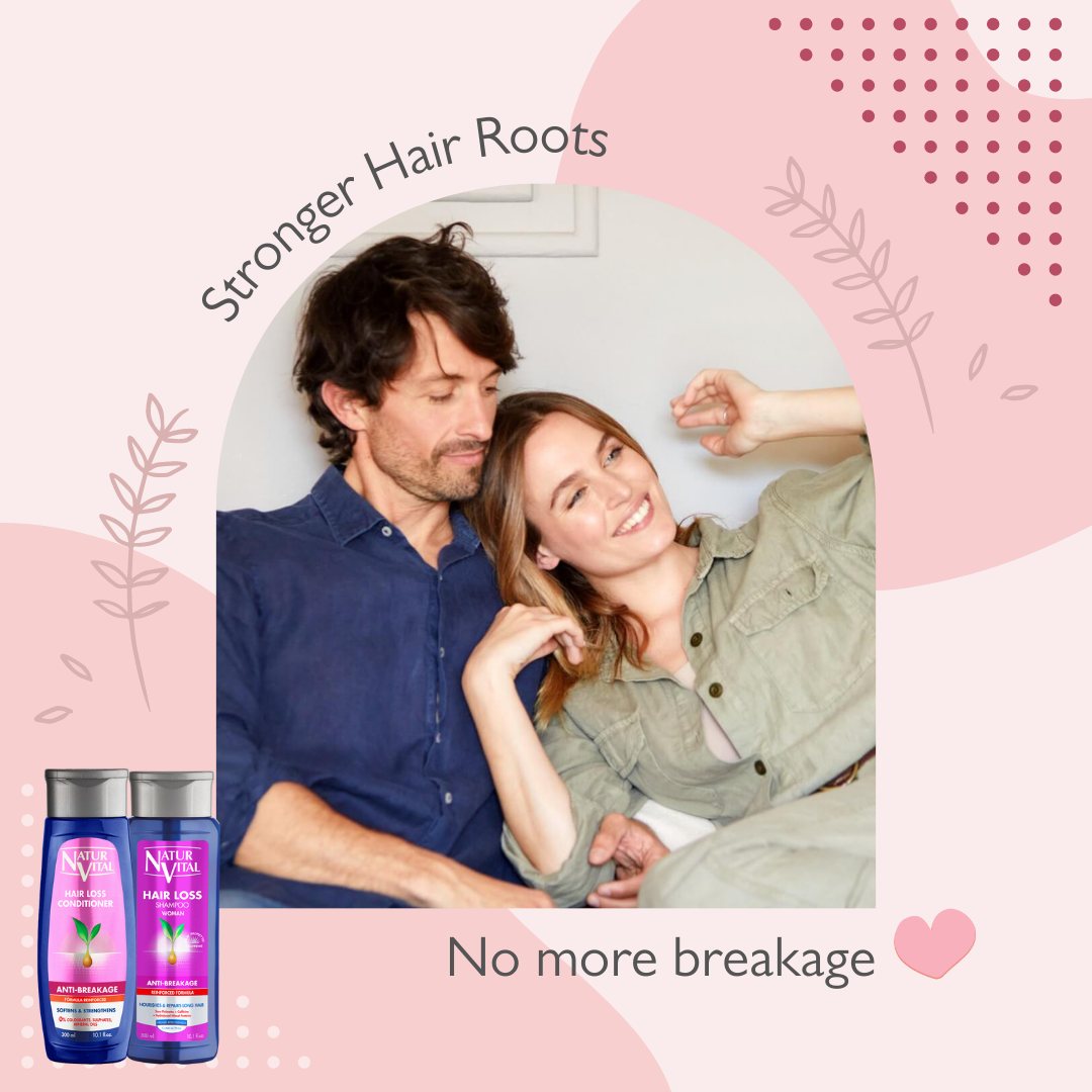 NaturVital Anti-Breakage Hair Loss Conditioner for Women, 300ml - Exp 05/28