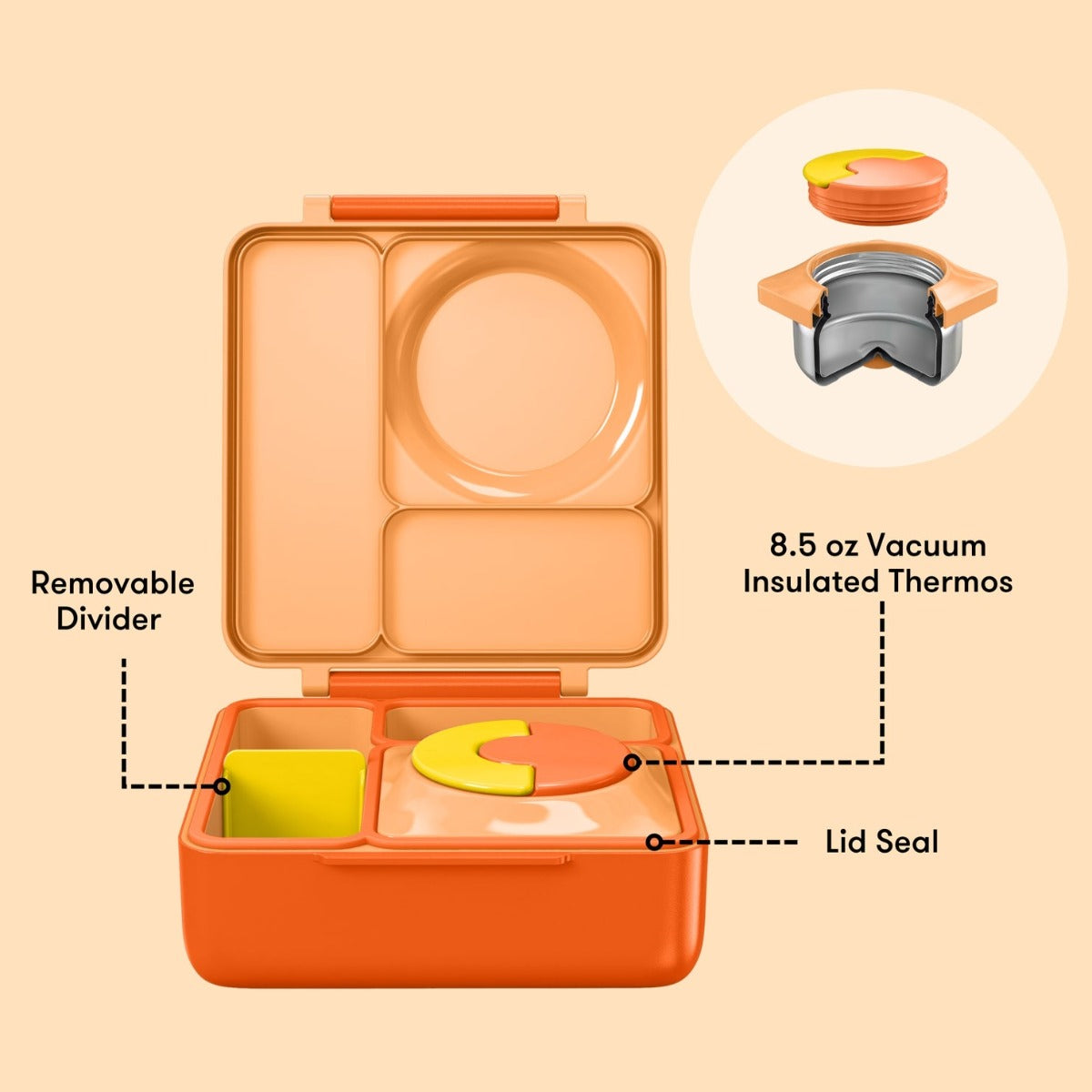 OmieBox Hot & Cold Insulated Bento Box (11 Colours)