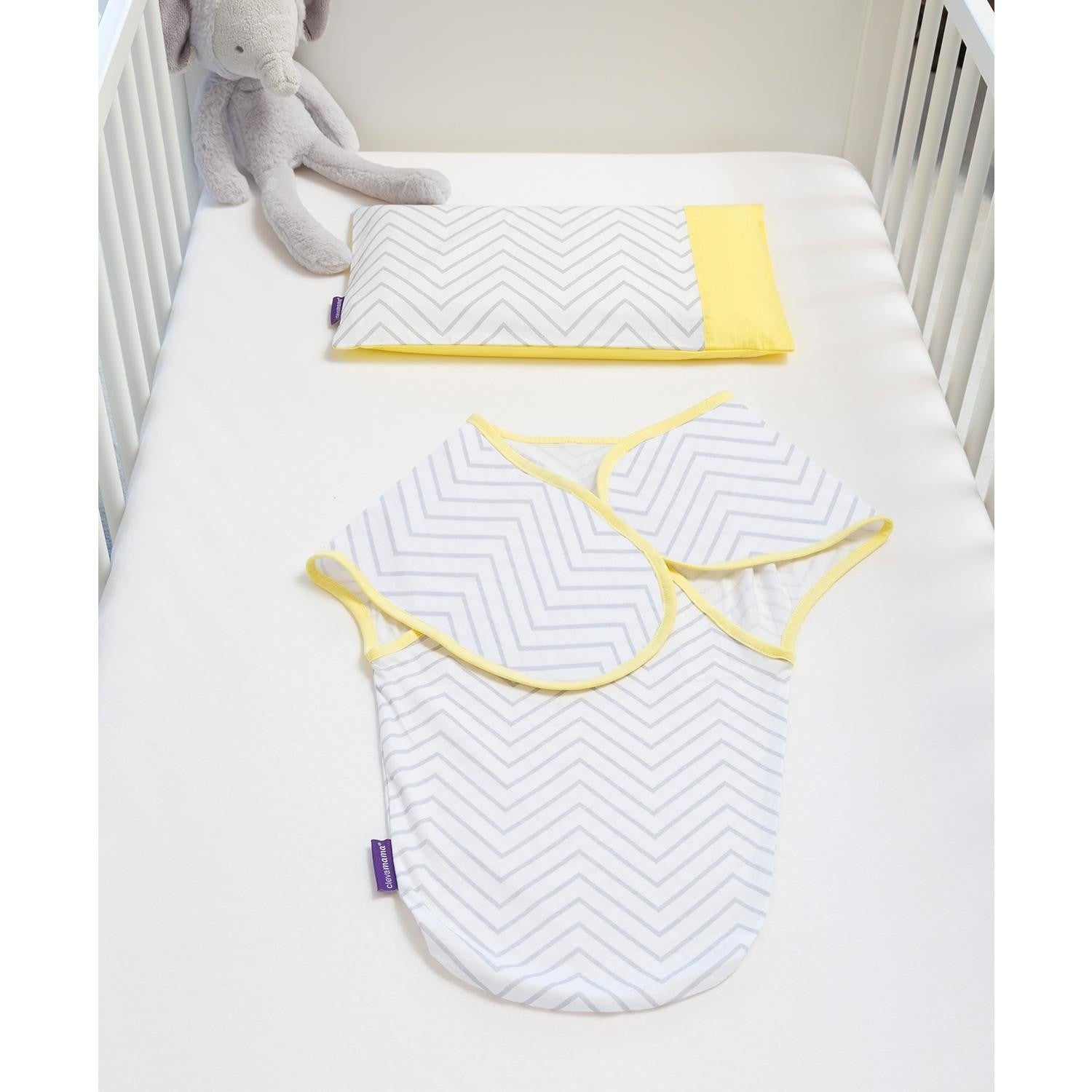 Cotton Case (31x22cm) for Clevamama ClevaFoam Pram Pillow (4 Designs) - Pupsik Singapore