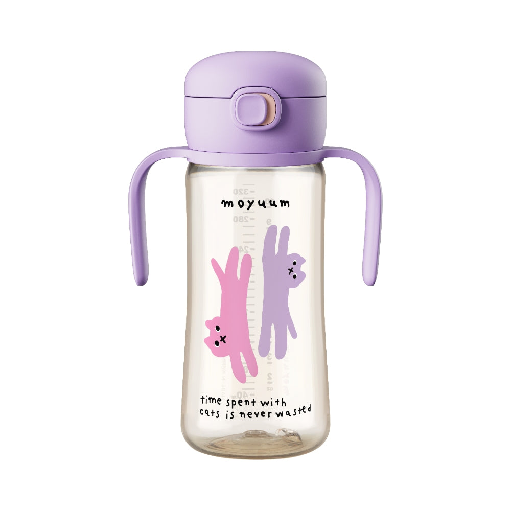 Moyuum PPSU All-in-One One-Touch Straw Bottle, 170/270/330ml (3 Designs)