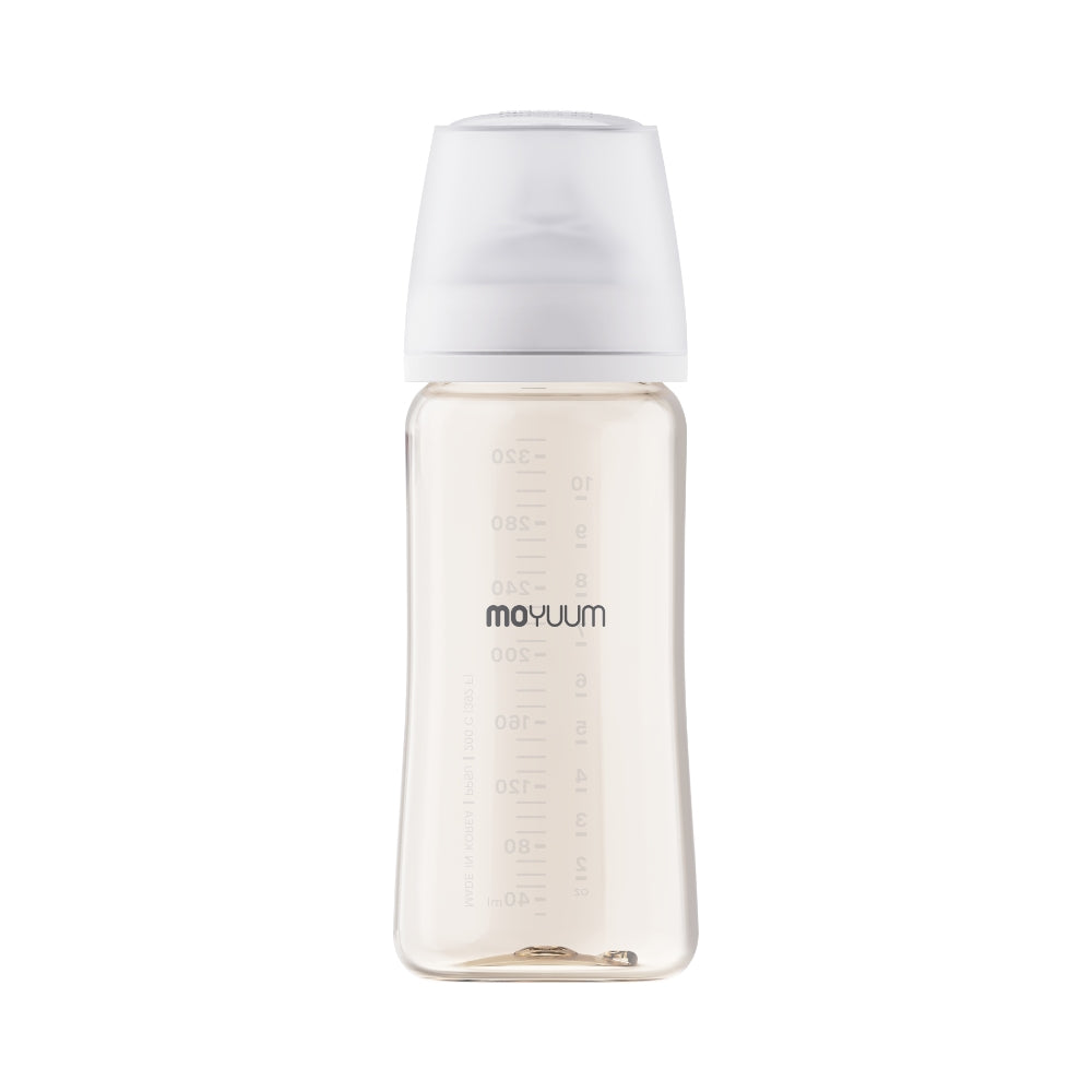 Moyuum 3rd Gen PPSU Gen All-in-One Feeding Bottle with Teats, 80/170/270/330ml (4 Designs)