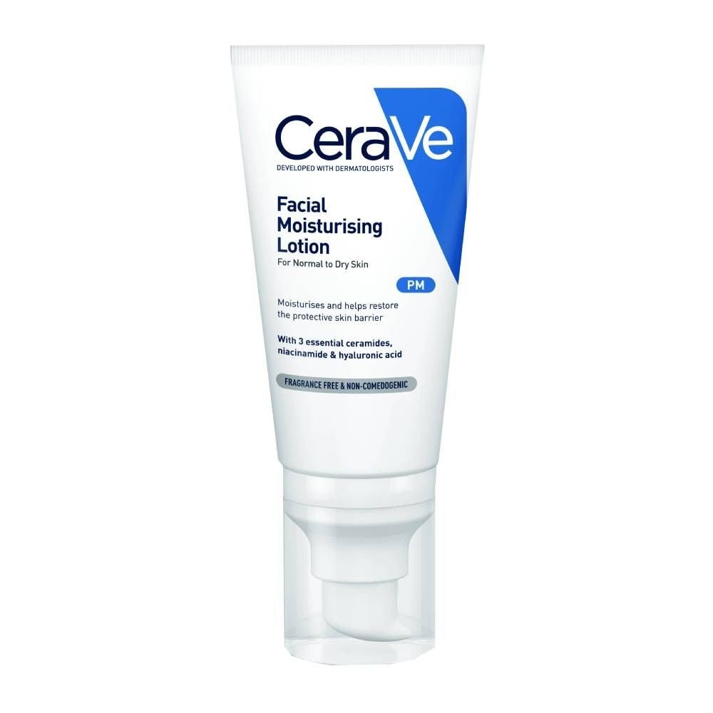 CeraVe PM Facial Moisturising Lotion (52ml) - Exp 05/26