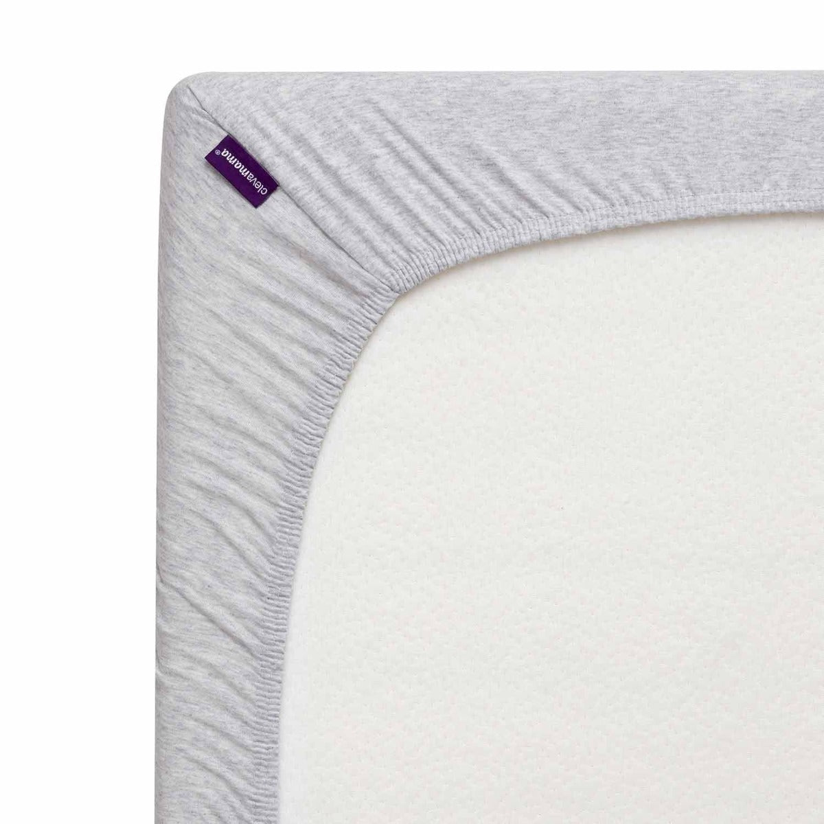 ClevaMama Jersey Cotton Fitted Sheets, 2pk (72x140cm) - 3 Colors - Pupsik Singapore