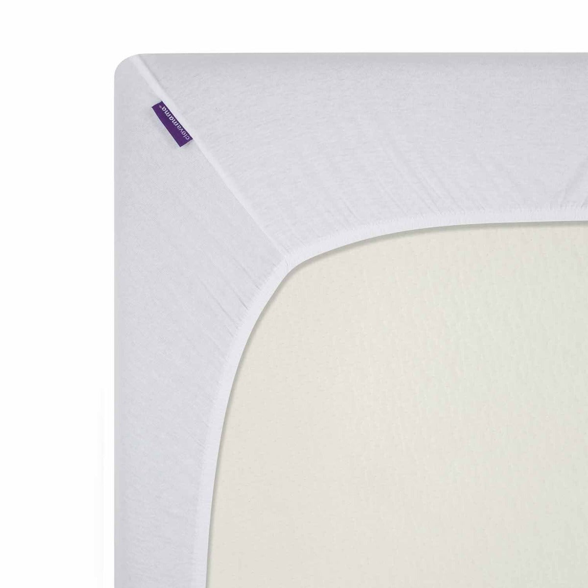 ClevaMama Jersey Cotton Fitted Sheets, 2pk (72x140cm) - 3 Colors - Pupsik Singapore