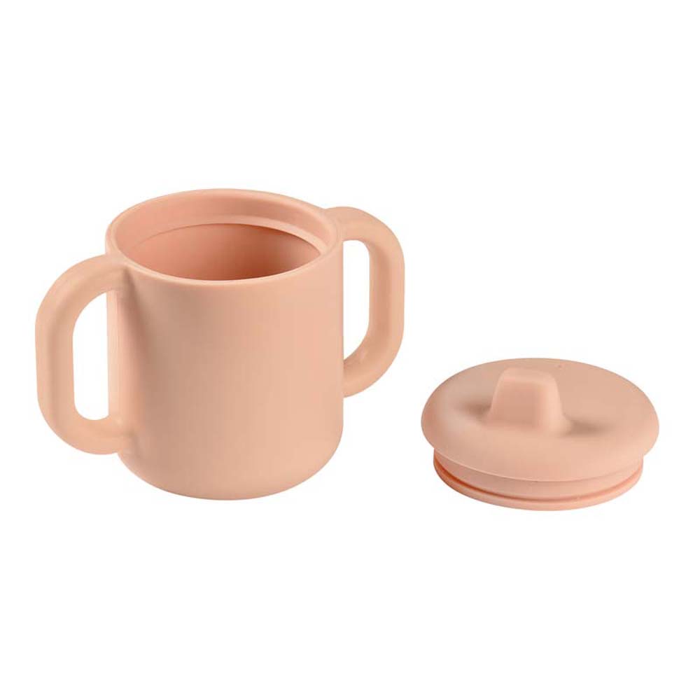 Beaba Silicone Learning Cup with Spout Lid, 170ml - Pink