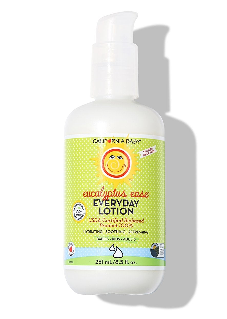California Baby Everyday Lotion - Eucalyptus Ease (8.5oz) - exp 07/26
