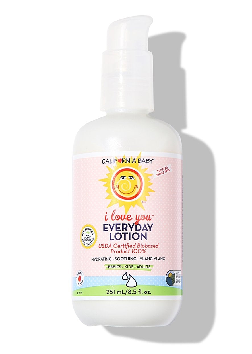 California Baby Everyday Lotion - I Love You (8.5oz) - exp 10/27