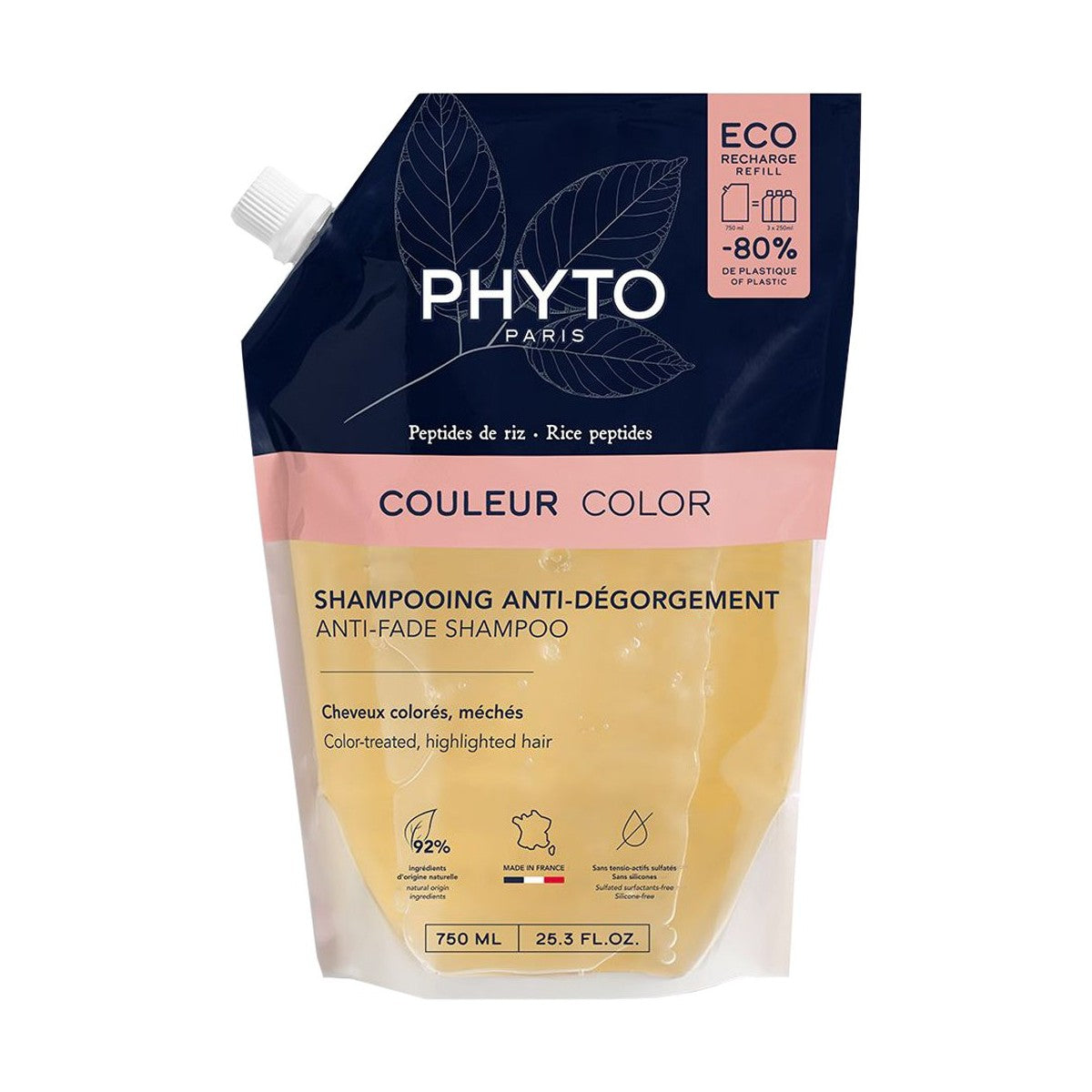 Phyto Color Anti-Fade Shampoo, 750ml Refill (Exp 10/27)