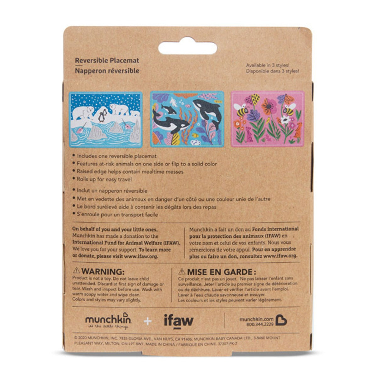 Munchkin WildLove Reversible Silicone Placement (3 Designs) - Pupsik Singapore