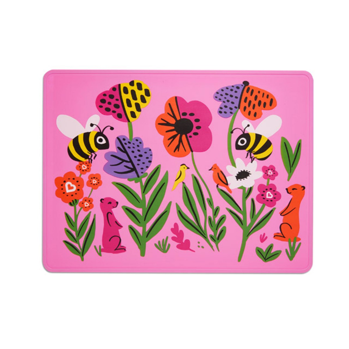 Munchkin WildLove Reversible Silicone Placement (3 Designs) - Pupsik Singapore