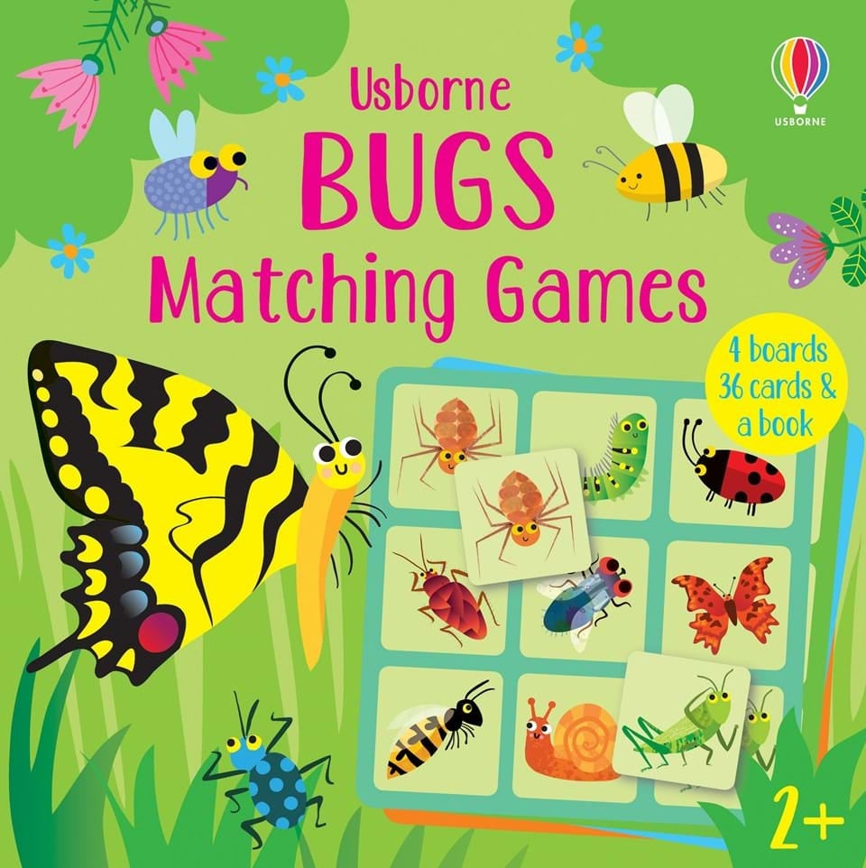 Usborne Animal Matching Game and Book Series (3 Titles) - Pupsik Singapore
