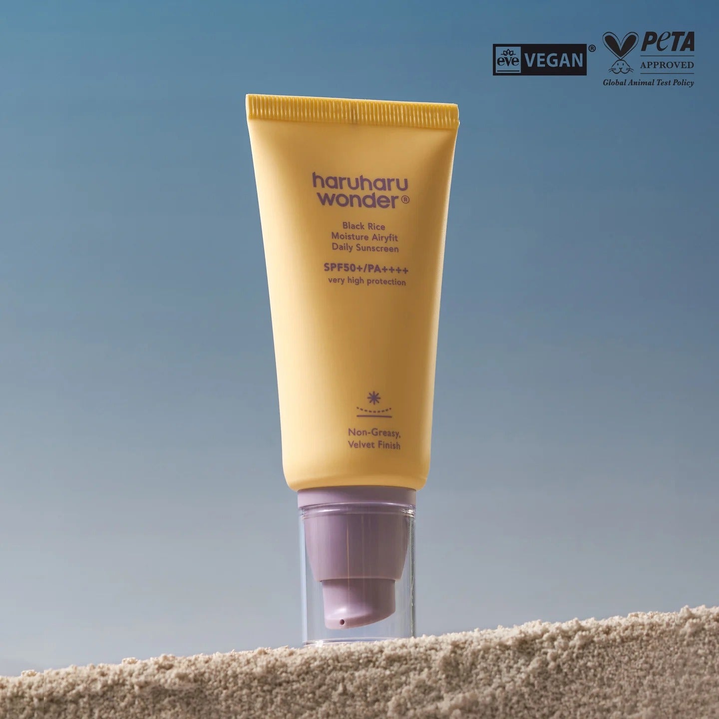 haruharu wonder Black Rice Moisture Airy Fit Daily Sunscreen SPF50+ PA++++, 50ml (Exp 06/28)