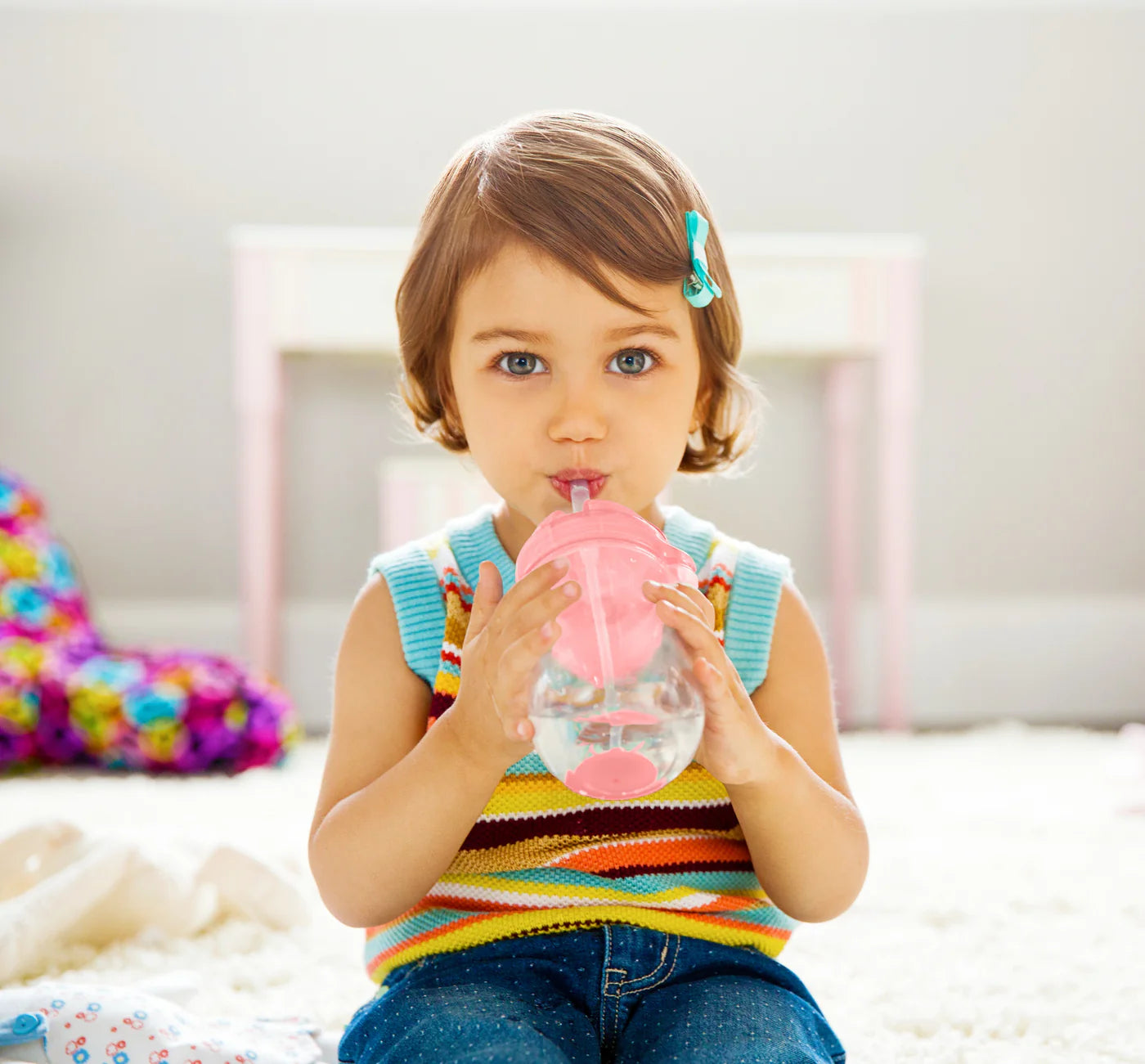 Munchkin Click Lock™ Tip & Sip™ Cup, 7oz/207ml (4 Colors)