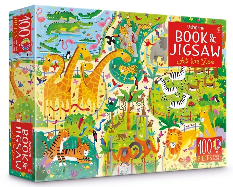 Usborne Book & Jigsaw (100pc) Series (5 Titles)