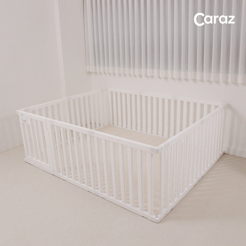 Caraz Perfect Baby Room Play Yard with Door, Ultra (160 x 200cm) - 2 Colors - Pupsik Singapore
