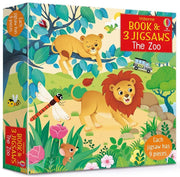 Usborne Book & 3 Jigsaws Box Set (4 Titles)