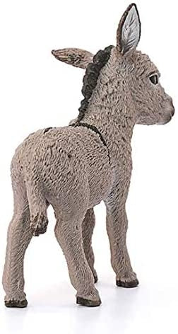 Schleich Donkey Foal Animal Figurine Toy