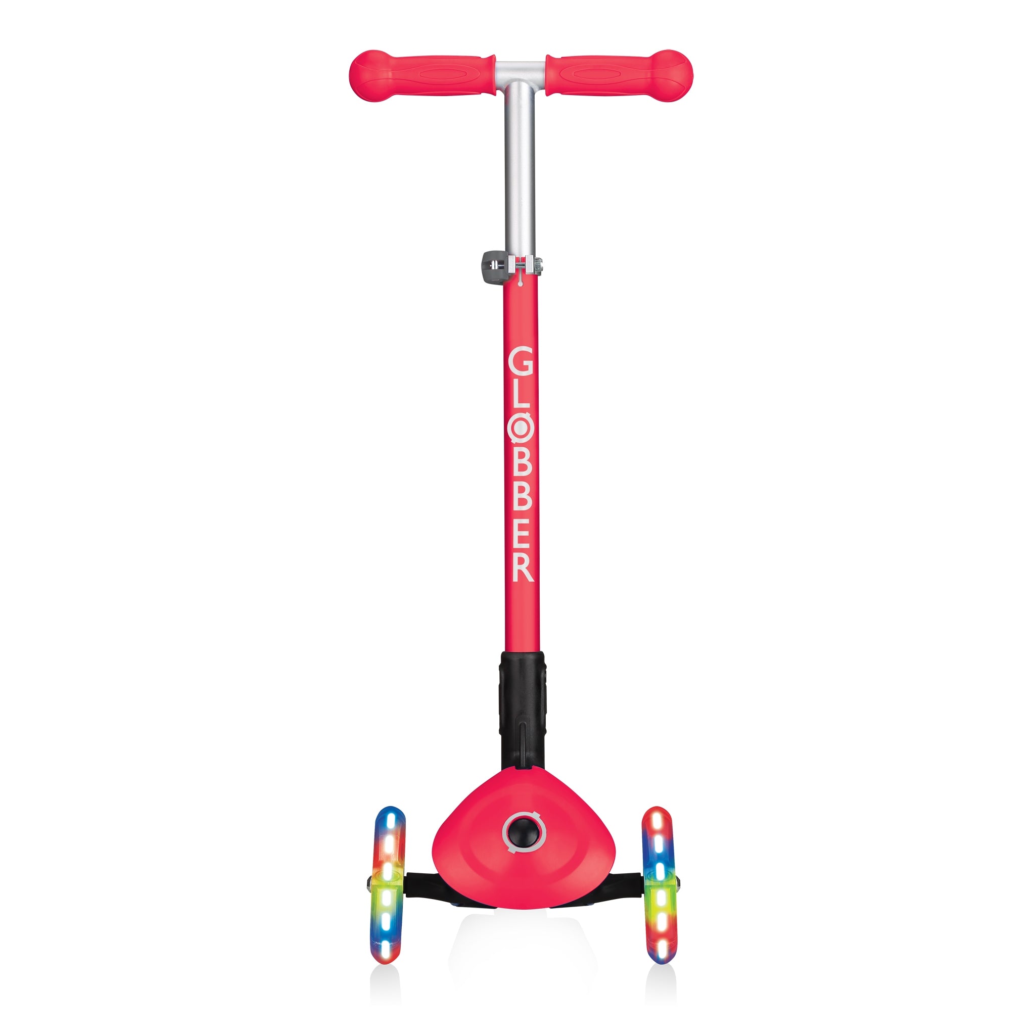 Globber Primo Height-Adjustable Foldable 3 Wheel Scooter (LED Wheels) (8 Colours) - Pupsik Singapore