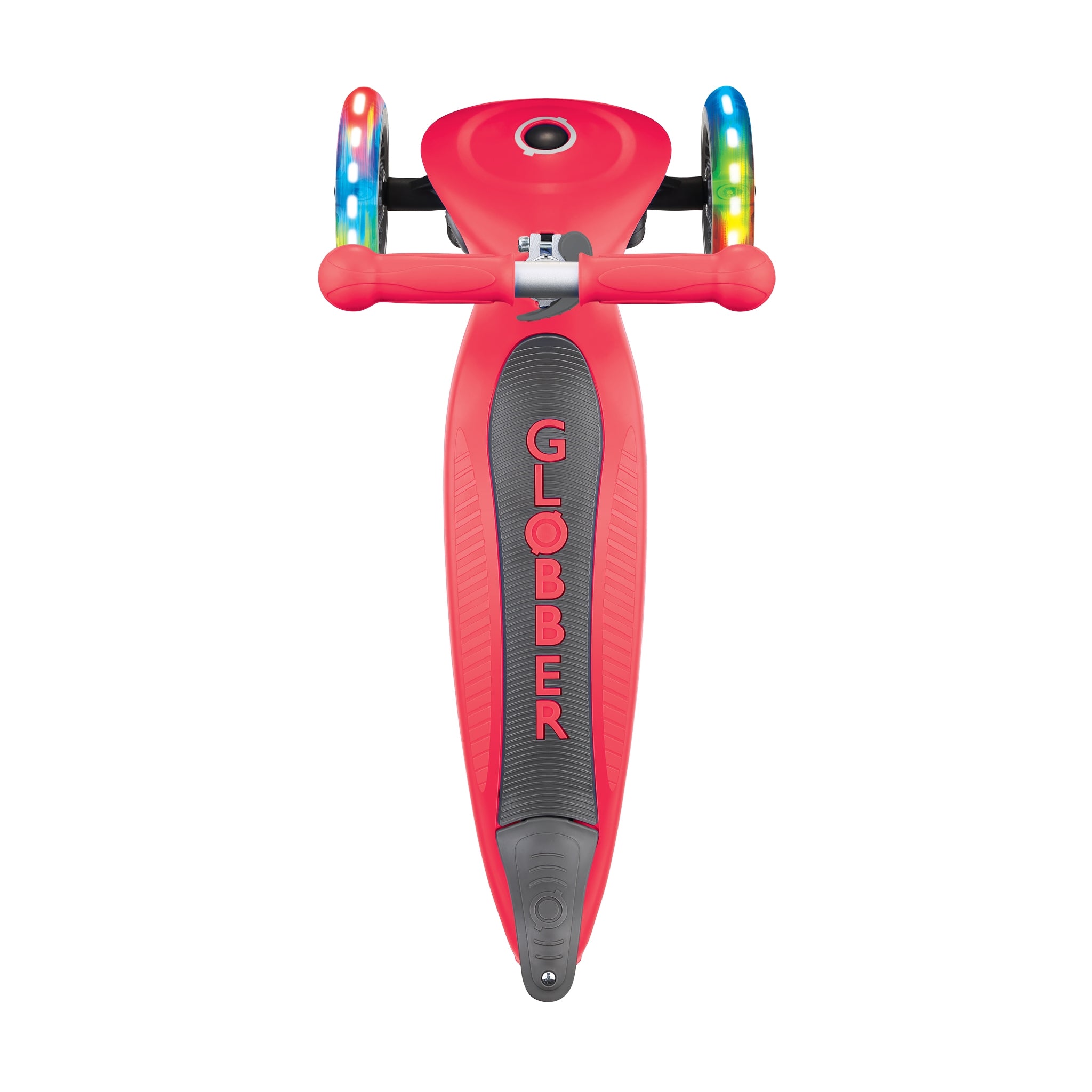 Globber Primo Height-Adjustable Foldable 3 Wheel Scooter (LED Wheels) (8 Colours) - Pupsik Singapore