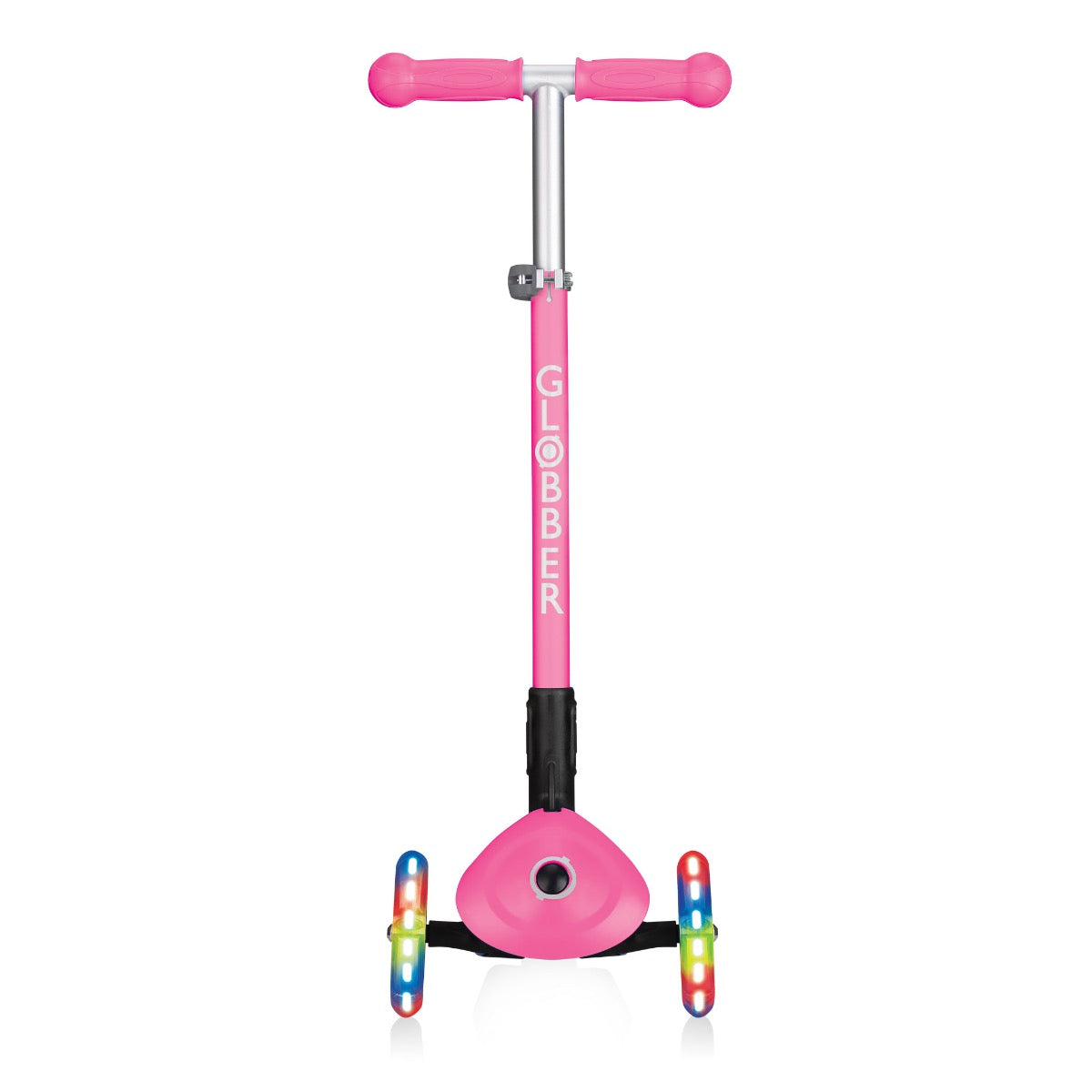 Globber Primo Height-Adjustable Foldable 3 Wheel Scooter (LED Wheels) (8 Colours) - Pupsik Singapore