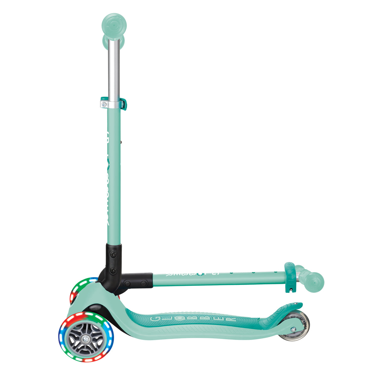Globber Primo Height-Adjustable Foldable 3 Wheel Scooter (LED Wheels) (8 Colours) - Pupsik Singapore