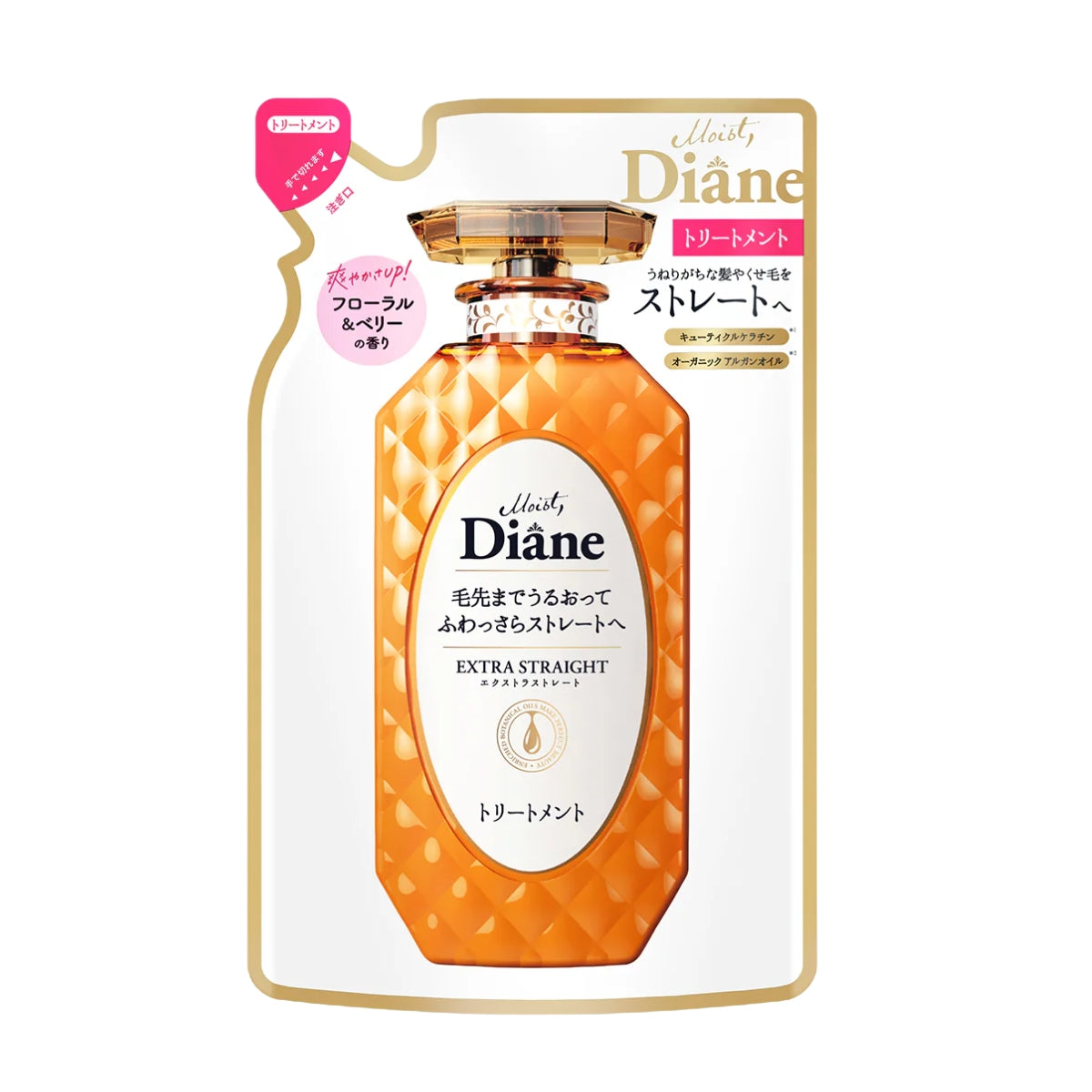 Moist Diane Extra Straight Treatment (Refill 330ml)