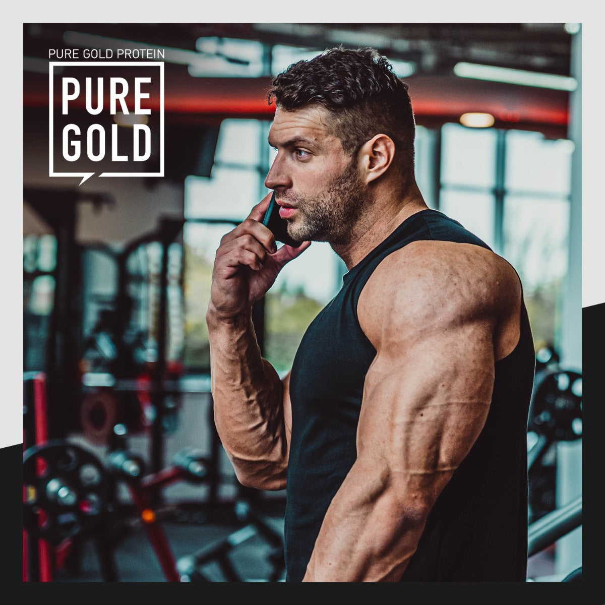 Pure Gold Protein Compact Whey Gold Protein Powder, 1000g - Rice Pudding (Exp 01/26)