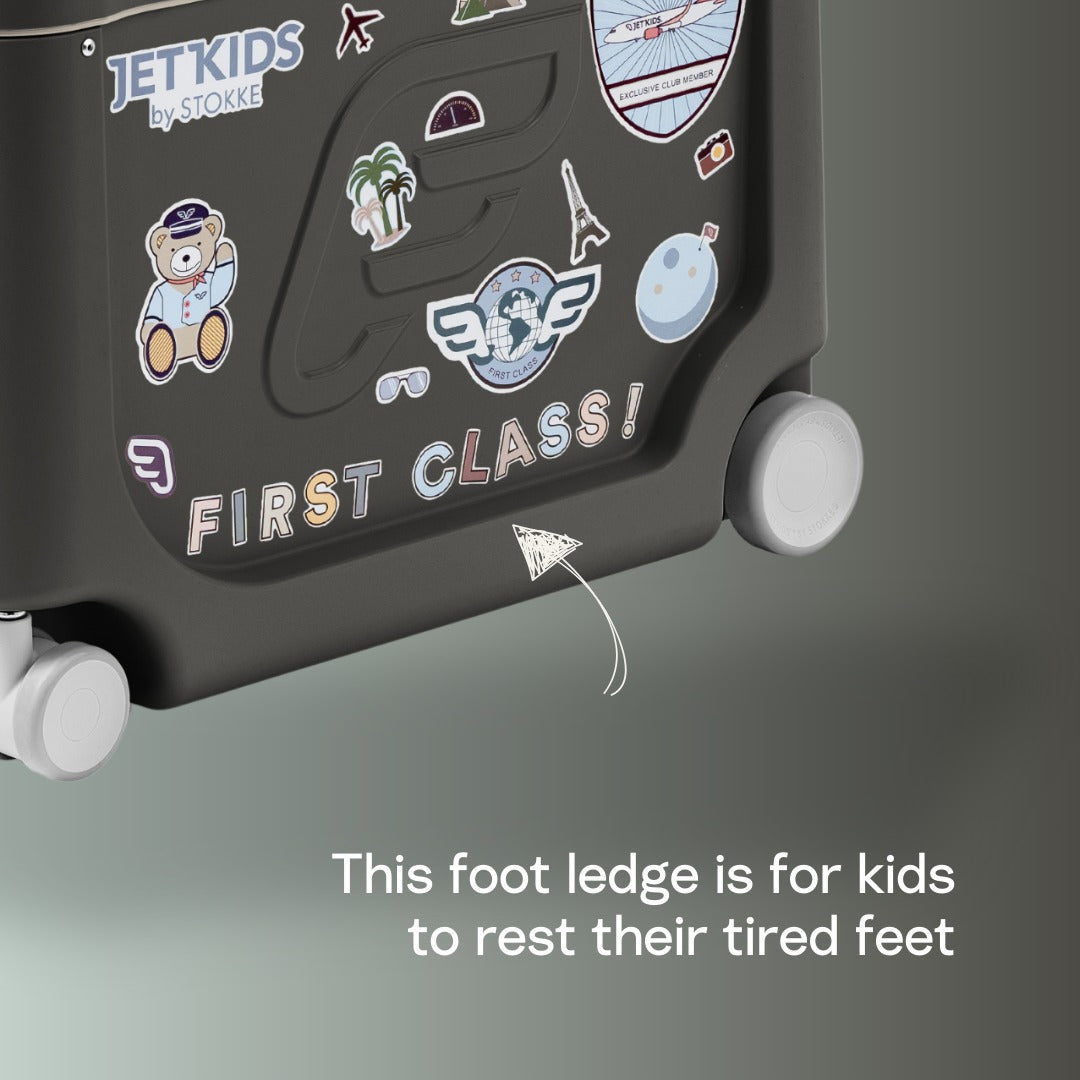 Stokke Jetkids Bed Box Airplane Ride/Carry/Sleep-On Suitcase V4 (6 Colours)