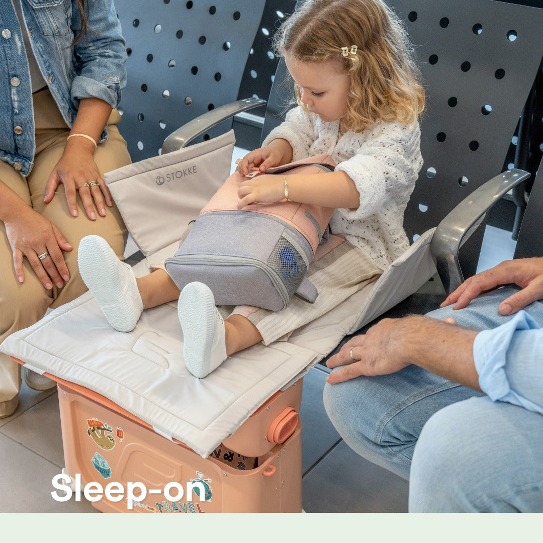 Stokke Jetkids Bed Box Airplane Ride/Carry/Sleep-On Suitcase V4 (6 Colours)